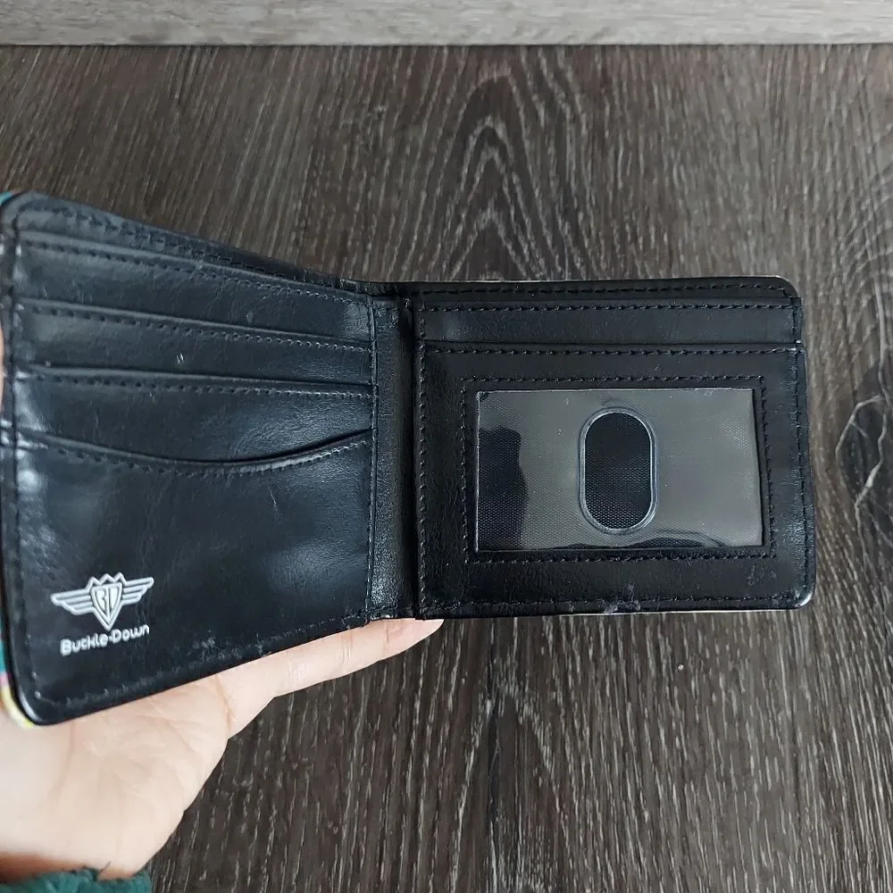Buckle Down Rick and Morty Smith Family Faces and Cells Bifold Wallet